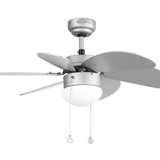 Faro barcelona 33186 Faro PALAO Ø810 серый 6 лопастей 1xE14 40W люстра с вентилятором