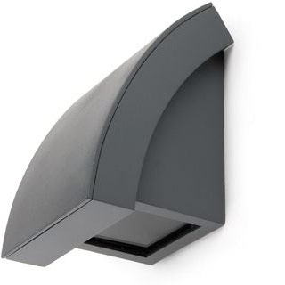 Faro barcelona 74400 Faro PROA бра/BAÑADOR P. тёмно-серый 1xGU10 35W уличный настенный светильник