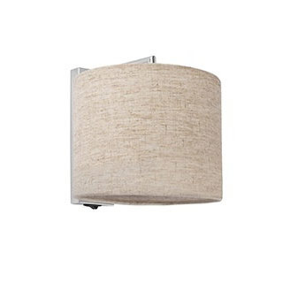 Faro barcelona 62705 SAHARA Chrome/linen wall lamp настенный светильник Faro barcelona