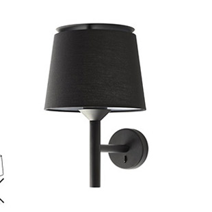 Faro barcelona 20311 Faro SAVOY Black shade wall lamp настенный светильник