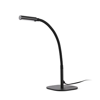 Faro barcelona 50065 SERP LED Black table lamp настольная лампа Faro barcelona
