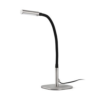 Faro barcelona 50066 SERP LED Matt nickel table lamp настольная лампа Faro barcelona