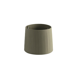 Faro barcelona 2P0627 Faro Olive green ribbon textile shade ø250×200 абажур