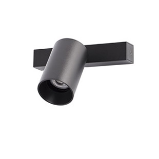 Faro barcelona 43741 Faro STAN Black wall/ceiling lamp 1L настенно-потолочный светильник