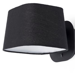 Faro barcelona 29953 Faro SWEET бра чёрное 1хE27 15W настенный светильник