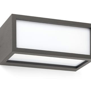 Faro barcelona 70573 Faro TEJO бра тёмно-серое 20W уличный настенный светильник