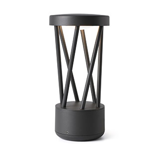 Faro barcelona 71286 TWIST LED Dark grey post lamp светильник для дорожек Faro barcelona