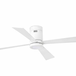 Faro barcelona 33372 Faro TIMOR Ø 132 см белый 4 лопасти LED 12W 3000K люстра с вентилятором