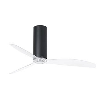 Faro barcelona 32036 Faro TUBE FAN Ø128 см чёрный матов. 3 лопасти люстра-вентилятор без света