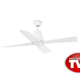 Faro barcelona 33480 Faro TYPHOON DC Ø130 белый 4 лопасти IP44 люстра-вентилятор без света