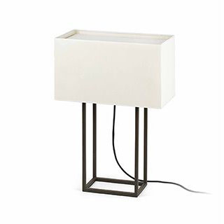 Faro barcelona 29985 Faro VESPER настольная лампа коричн. 20W светильник