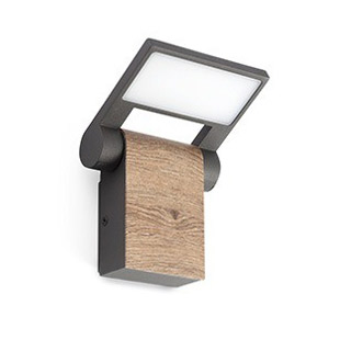 Faro barcelona 74455 Faro WOOD LED Dark grey wall lamp настенный светильник