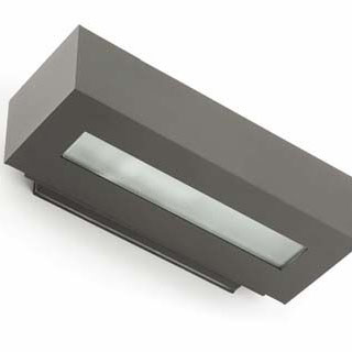 Faro barcelona 70899 Faro WEST-2 бра 100W IP54 тёмно-серый уличный настенный светильник