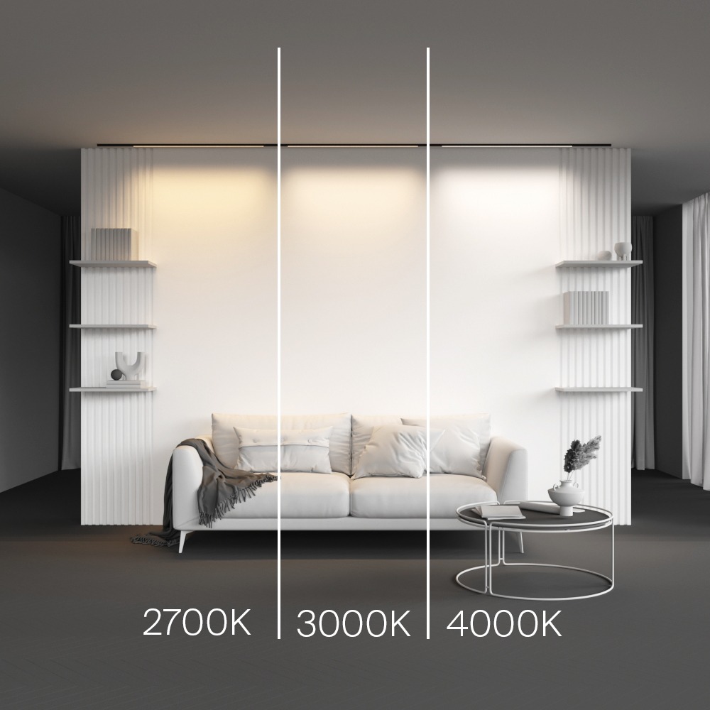 Трековый светильник Базис / Basis Levity 2700К 15Вт 100°