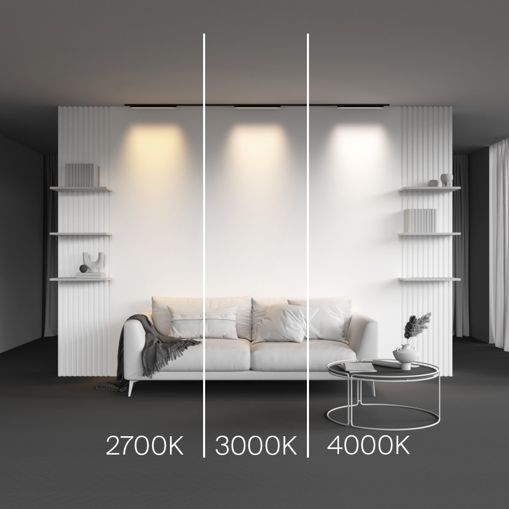 Трековый светильник Базис / Basis Levity 2700К 12Вт 100°