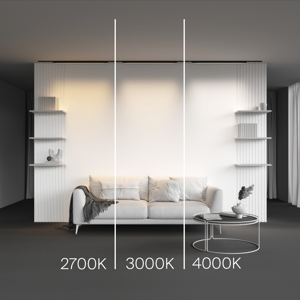 Трековый светильник Базис / Basis Levity 2700К 21Вт 100°