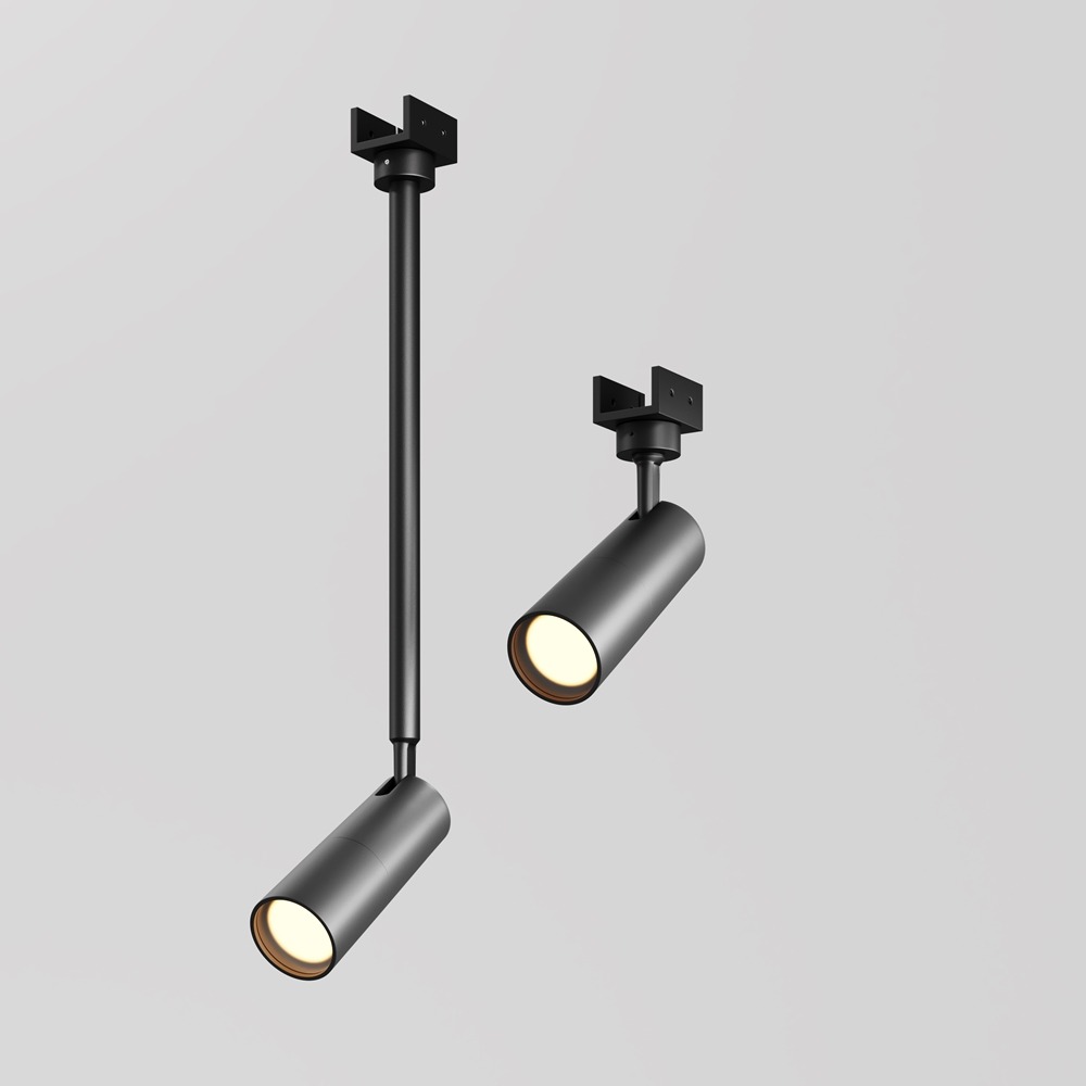 Уличный трековый светильник Фокус / Focus Led Elasity IP 3000К 8Вт 55° черный