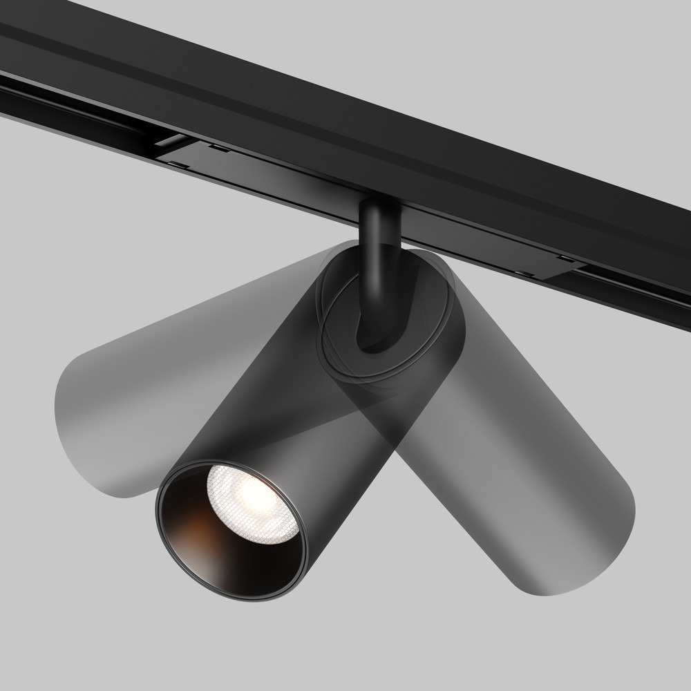 Уличный трековый светильник Фокус / Focus Led Exility IP 4000К 15Вт 36° черный