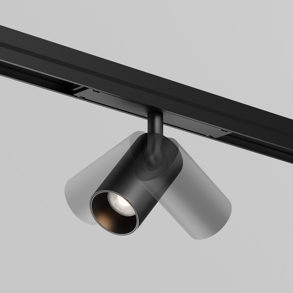 Уличный трековый светильник Фокус / Focus Led Exility IP 3000К 8Вт 36° черный