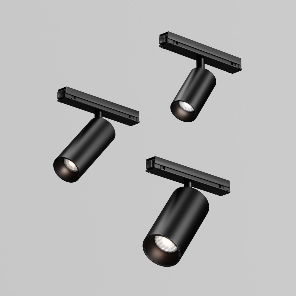 Уличный трековый светильник Фокус / Focus Led Exility IP 4000К 20Вт 36° черный