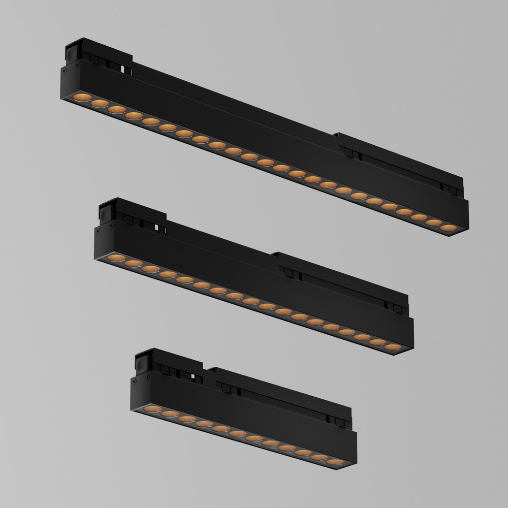 Уличный трековый светильник Точки / Points Exility IP 3000К 12Вт 36° черный