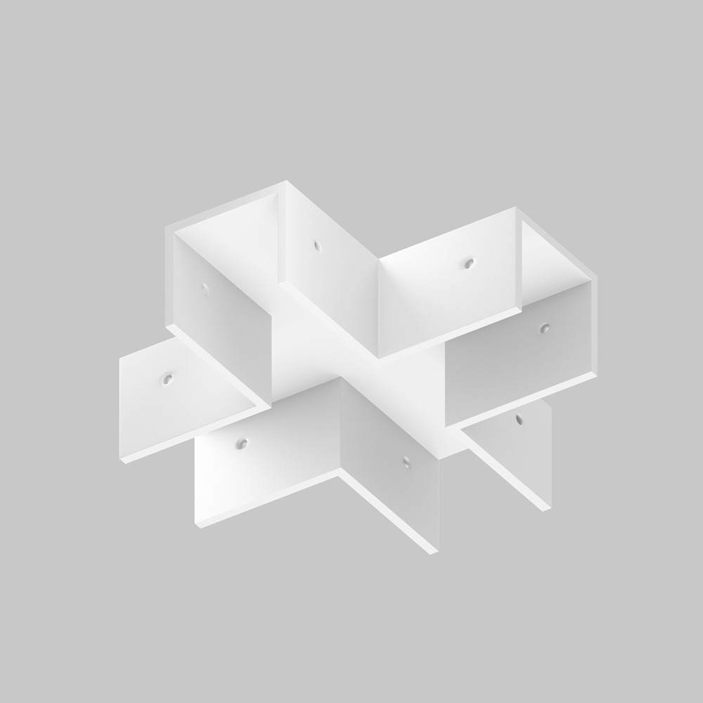 Коннектор X-образный для профиля Elasity IP