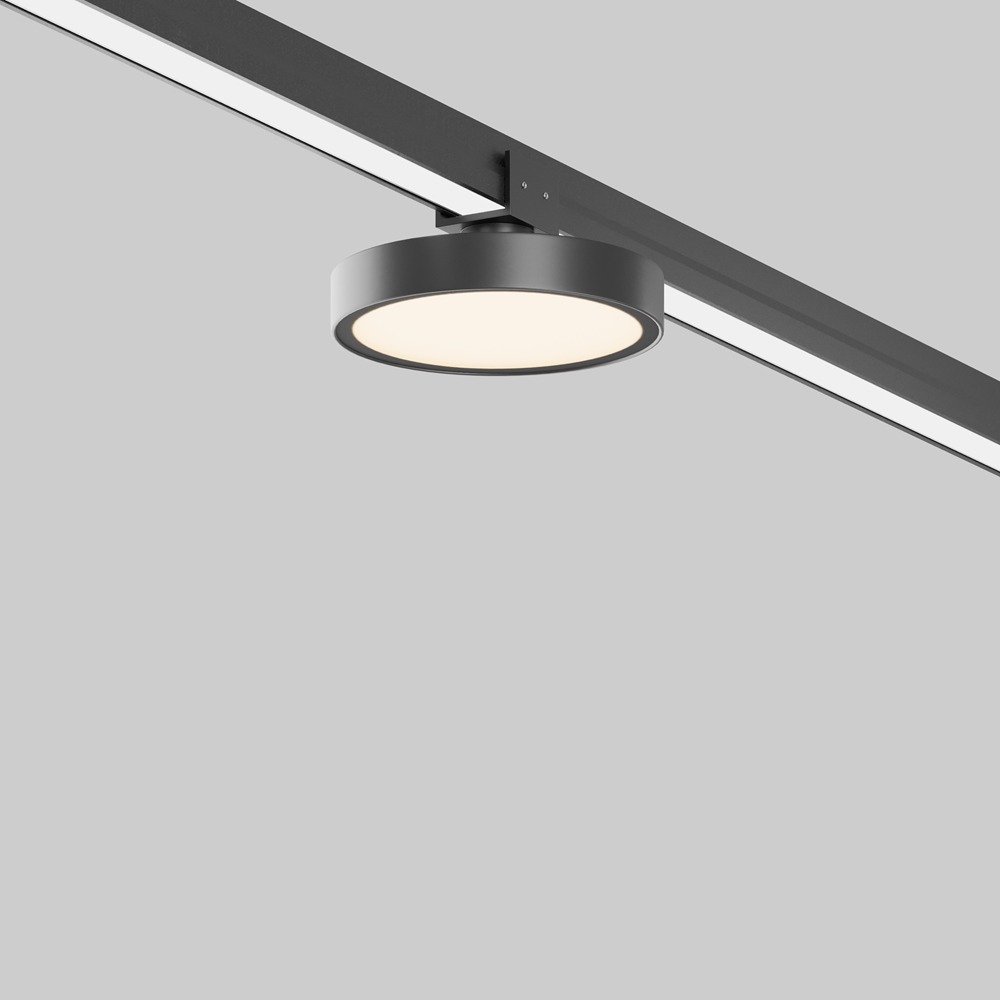 Уличный трековый светильник Зон / Zon IP Elasity IP 3000К 12Вт 110° Черный