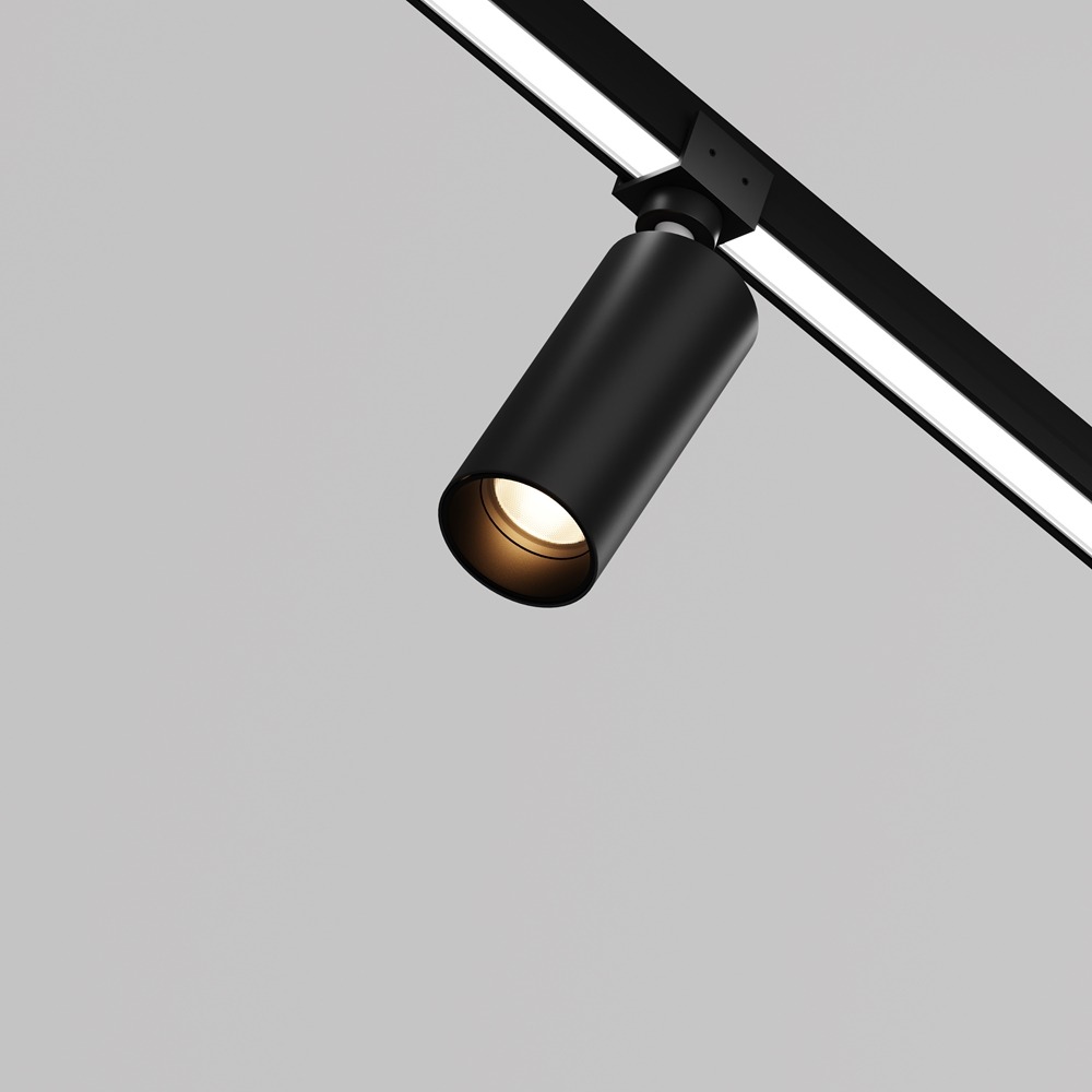 Уличный трековый светильник Фокус / Focus Led Elasity IP 3000К 16Вт 55° черный