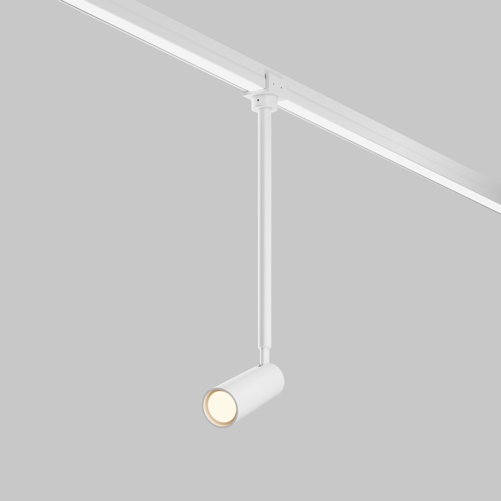 Уличный трековый светильник Фокус / Focus Led Elasity IP 3000K 8Вт 55° белый