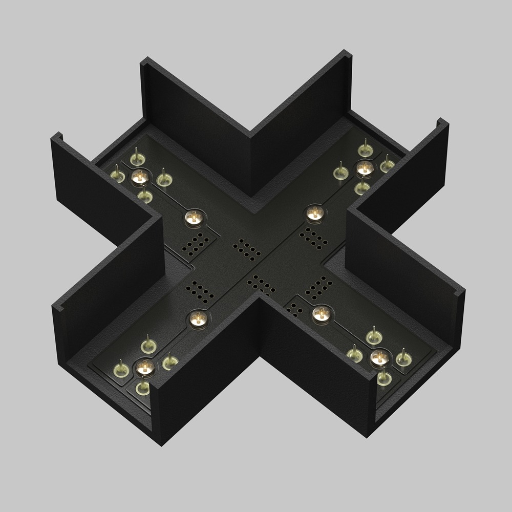 Коннектор питания X-образный Elasity