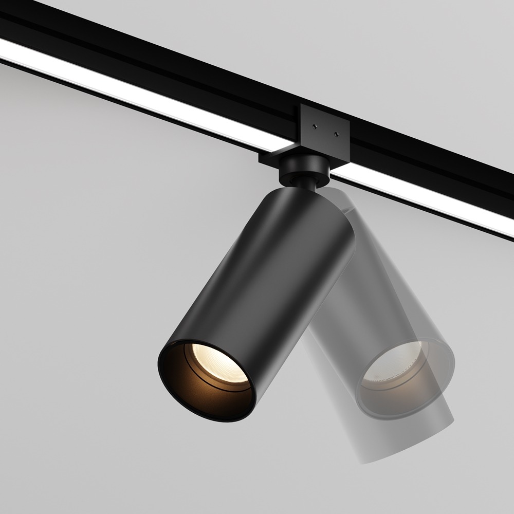 Уличный трековый светильник Фокус / Focus Led Elasity IP 3000К 16Вт 55° черный