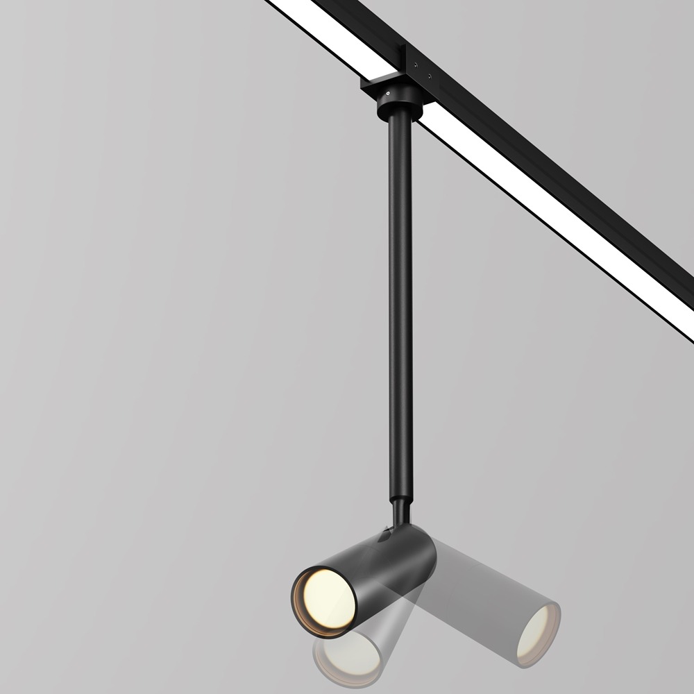 Уличный трековый светильник Фокус / Focus Led Elasity IP 3000К 8Вт 55° черный