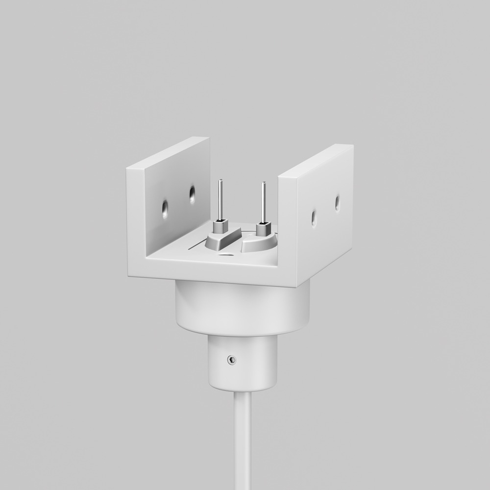 Уличный трековый светильник Кампана / Campana Elasity IP 3000K 12Вт 120° белый