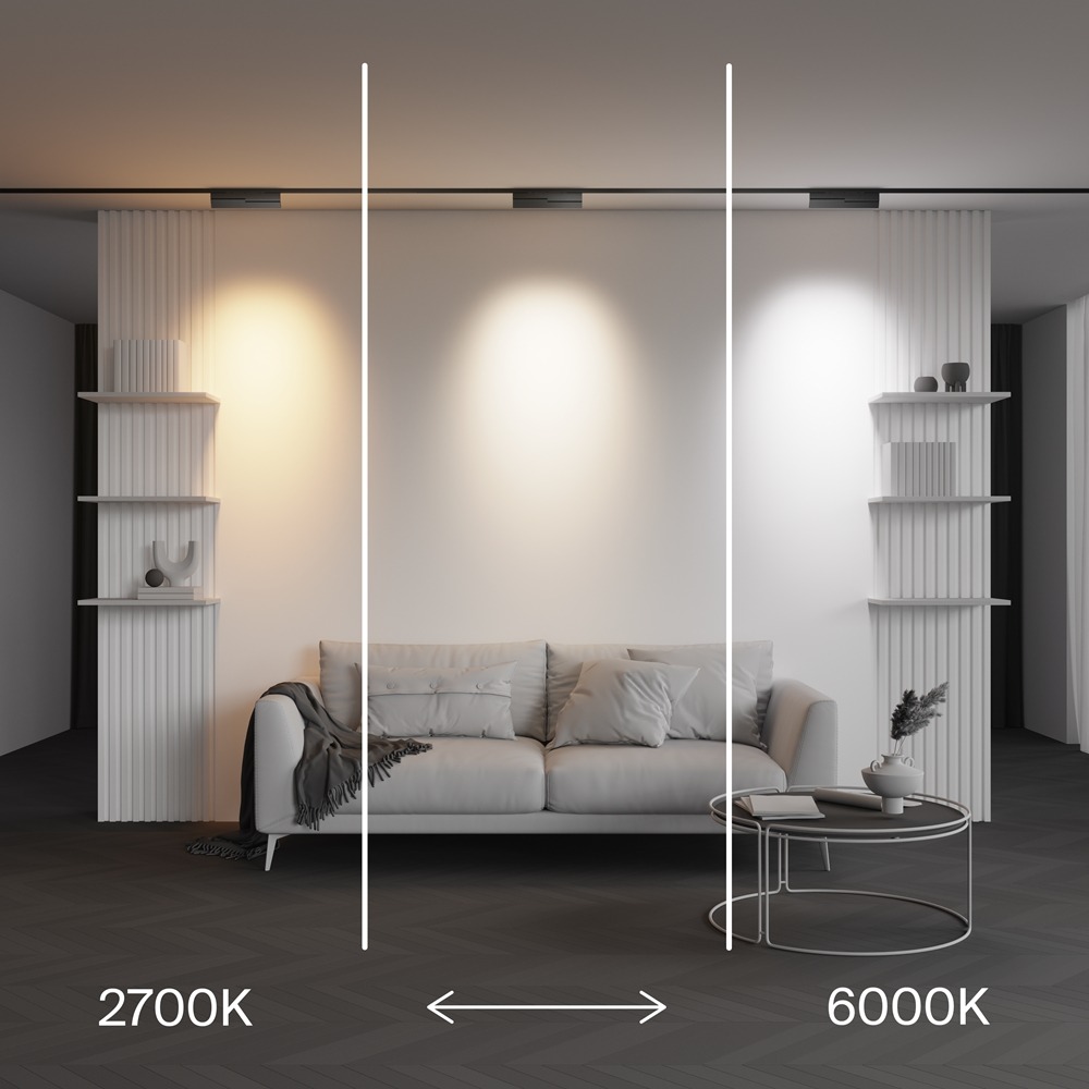 Трековый светильник Точки / Points Rot Exility X 2700-6000K 12Вт 40° Dim Dali2