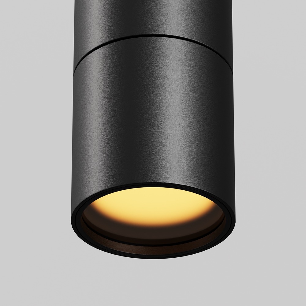 Уличный трековый подвесной светильник Фокус / Focus Led Elasity IP 3000К 8Вт 38° черный