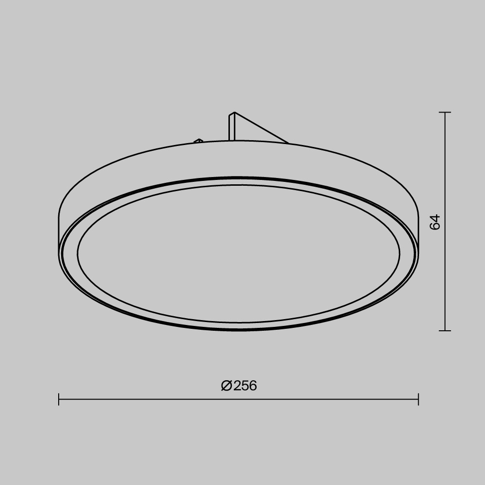 Уличный трековый светильник Зон / Zon IP Elasity IP 3000К 25Вт 110° Черный