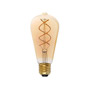 Иконка Faro barcelona 17409 светодиодная лампа DECORATIVE FILAMENT LED AMBER E27 5W 2000K Faro barcelona