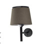 Иконка Faro barcelona 20301 Faro SAVOY Black structure wall lamp настенный светильник