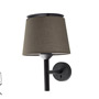 Иконка Faro barcelona 20312 Faro SAVOY Dark green shade wall lamp настенный светильник