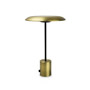 Иконка Faro barcelona 28386 HOSHI LED Satin gold and black настольная лампа Faro barcelona