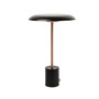 Иконка Faro barcelona 28389 HOSHI LED Black and brushed copper настольная лампа Faro barcelona