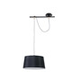 Иконка Faro barcelona 28393 FUSTA Black pendant lamp подвесной светильник Faro barcelona