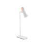 Иконка Faro barcelona 29037 LAO LED White and copper table lamp настольная лампа Faro barcelona