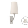 Иконка Faro barcelona 29680 REM Matt nickel structure wall lamp настенный светильник Faro barcelona