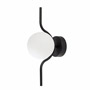 Иконка Faro barcelona 29695 Faro LE VITA LED Black wall lamp настенный светильник