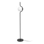 Иконка Faro barcelona 29698 Faro LE VITA LED Black floor lamp dimmable торшер