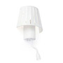 Иконка Faro barcelona 29962 Faro MIX бра белое 1хE27 60W с подсветкой LED 3W настенный светильник
