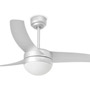 Иконка Faro barcelona 33416 Faro EASY Ø105см серый 2xE27 15W 3 лопасти люстра с вентилятором