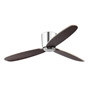 Иконка Faro barcelona 33472N Faro NIAS Matt nickel ceiling fan with DC motor люстра вентилятор