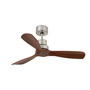 Иконка Faro barcelona 33508 MINI LANTAU Matt nickel ceiling fan люстра с вентилятором Faro barcelona